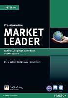 Foto van Market leader pre-intermediate coursebook (with dvd-rom incl. class audio) & mylab - david cotton - paperback (9781447922285)