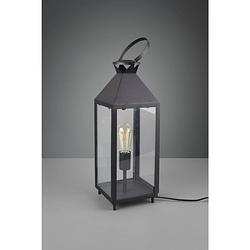 Foto van Light & design - tafellamp - modern - metaal - zwart - voor binnen - woonkamer - eetkamer - slaapkamer - hal