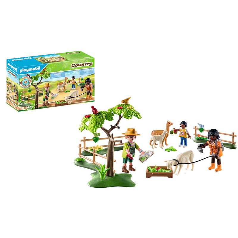 Foto van Playmobil country alpaca wandeling 71251