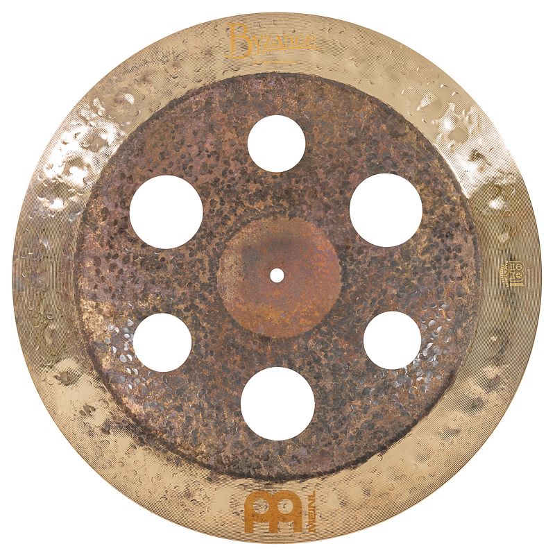 Foto van Meinl byzance b20dutrch dual trash china bekken