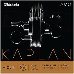 Foto van D'saddario kaplan amo ka310 4/4 heavy vioolsnaren set