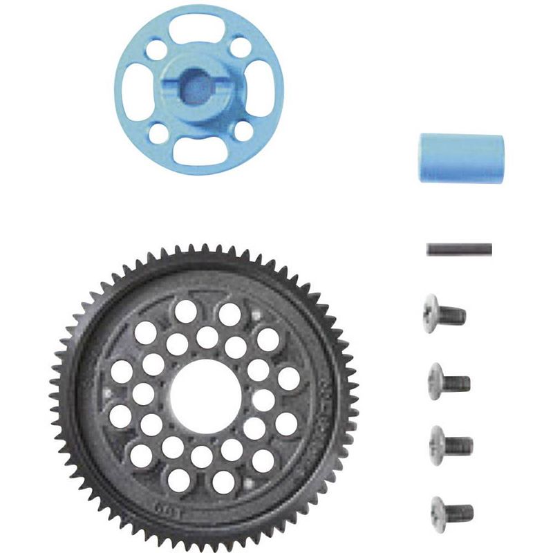 Foto van Tamiya 54500 reserveonderdeel tt-02 highspeed transmissieset