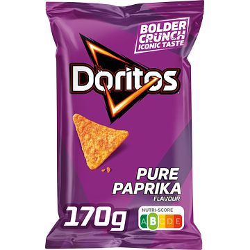 Foto van Doritos pure paprika tortilla chips 170gr bij jumbo