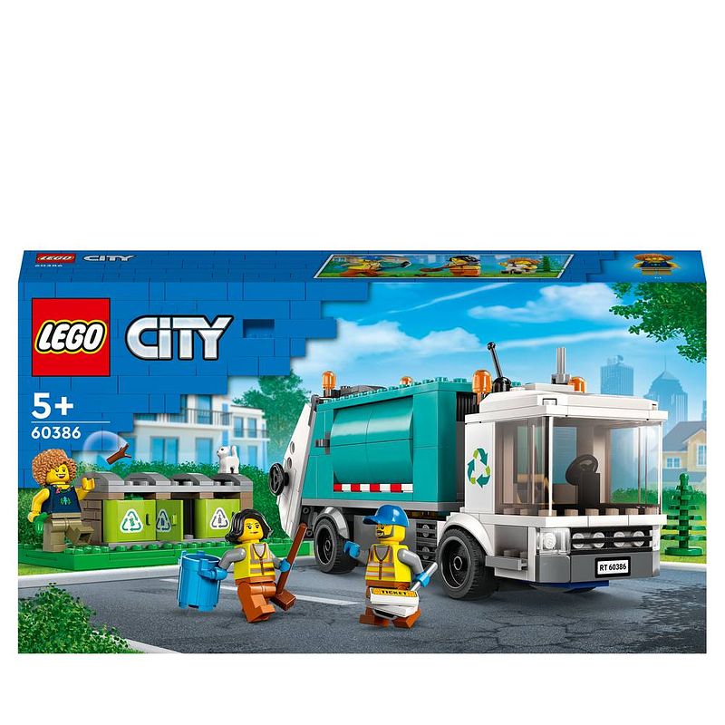 Foto van Lego® city 60386 vuilniswagen