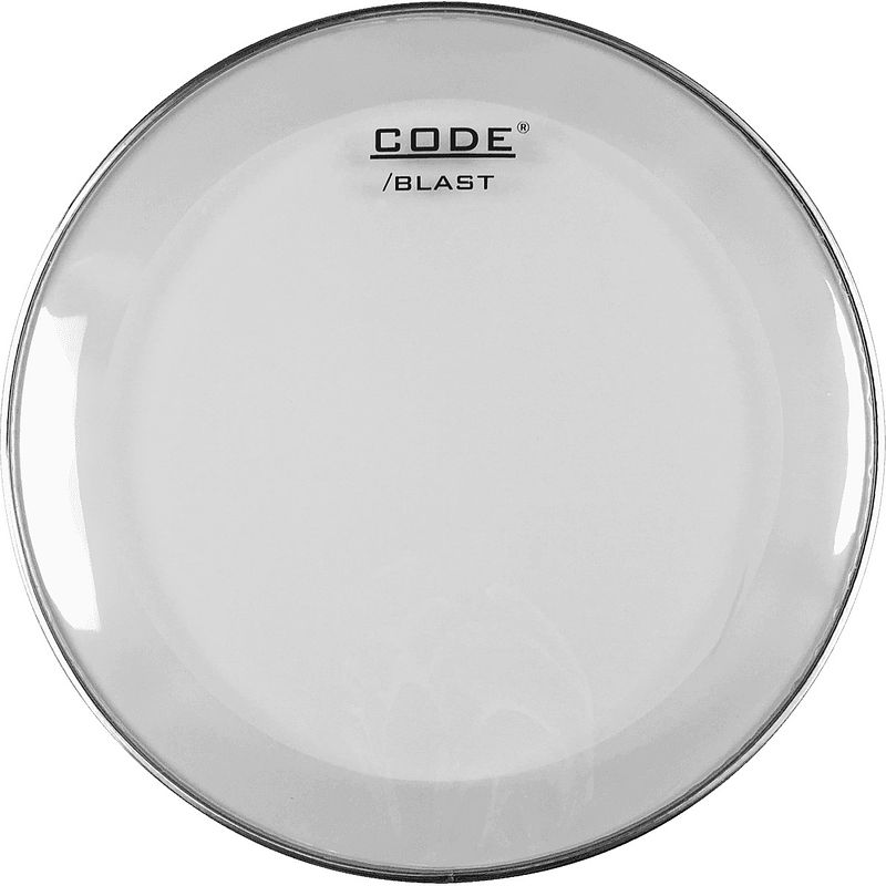 Foto van Code drum heads blastcl24 blast clear bassdrumvel met dempring, 24 inch