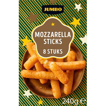 Foto van Jumbo mozzarella sticks 8 stuks 240g