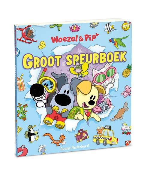 Foto van Woezel & pip groot speurboek - guusje nederhorst - kartonboekje;kartonboekje (9789079738793)