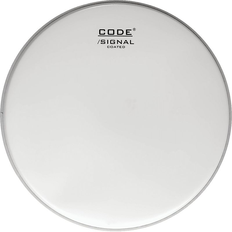 Foto van Code drum heads bsigct22 signal coated bassdrumvel met dempring, 22 inch