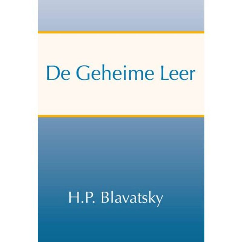 Foto van De geheime leer