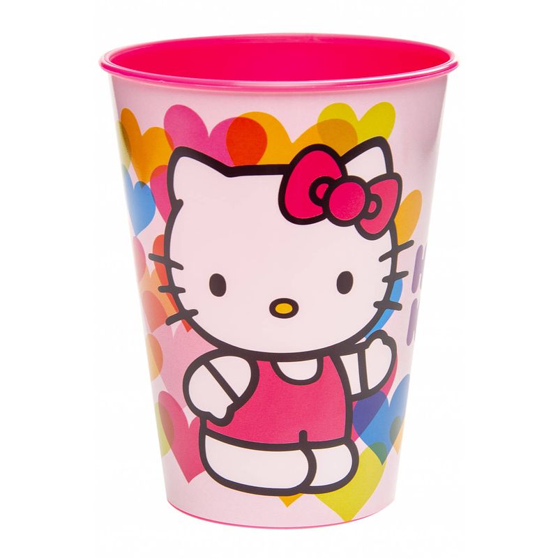 Foto van Lg-imports drinkbeker hello kitty 260 ml roze