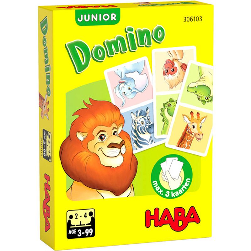 Foto van Haba kaartspel domino junior (nl)