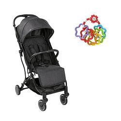 Foto van Chicco bundel - buggy trolley me - stone & rammelaar - regenboog speelringen