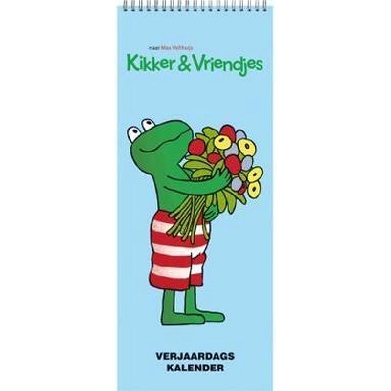 Foto van Kikker en vriendjes - verjaardagskalender - 13 x 33 cm