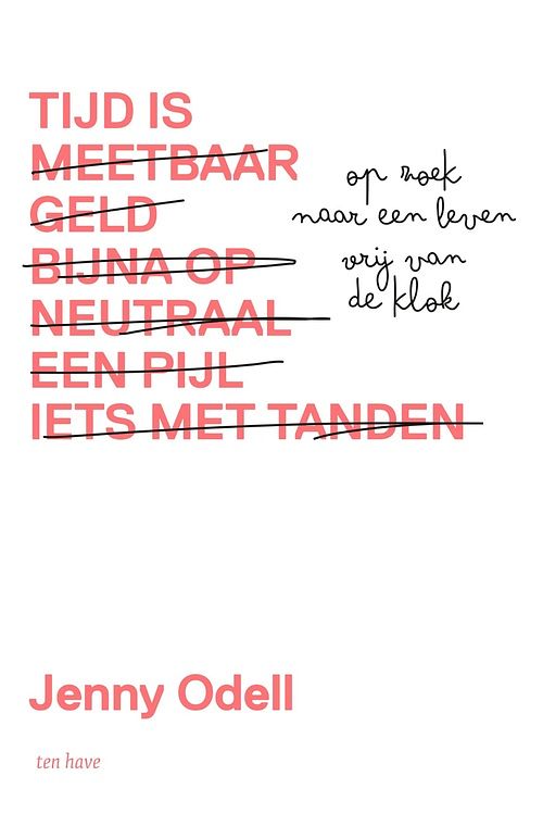 Foto van Tijd is - jenny odell - ebook