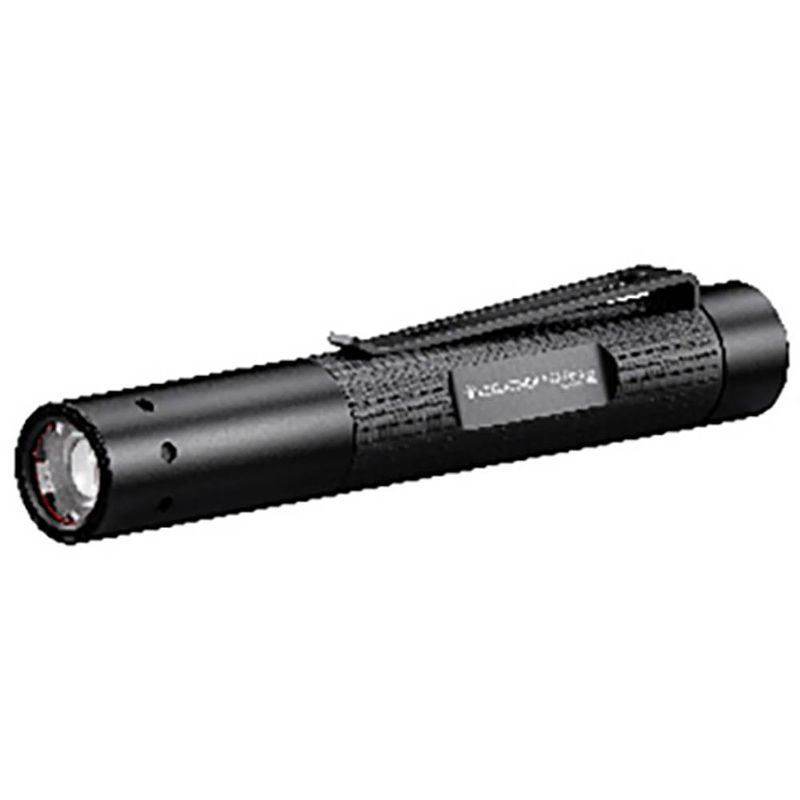 Foto van Ledlenser 502176 p2r core penlight werkt op een accu led 108 mm zwart