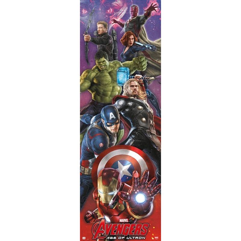 Foto van Grupo erik marvel avengers age of ultron poster 53x158cm