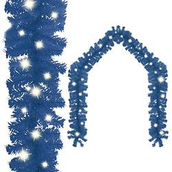 Foto van Vidaxl kerstslinger met led-lampjes 20 m blauw