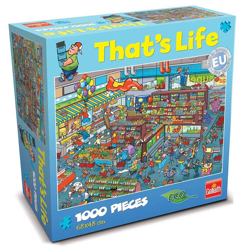 Foto van That'ss life puzzel supermarkt - 1000 stukjes