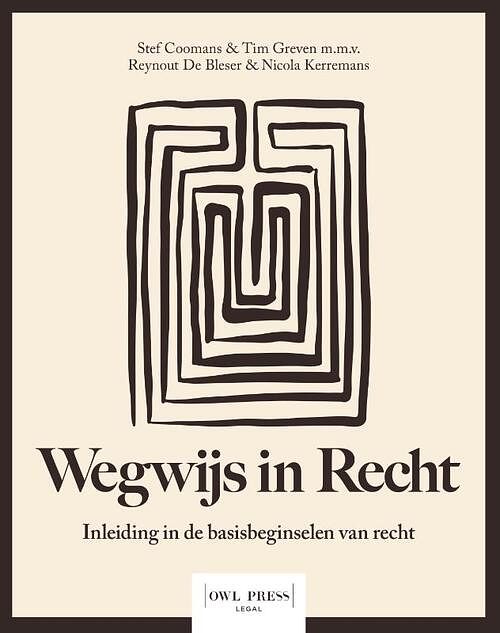 Foto van Wegwijs in recht - nicola kerremans - paperback (9789464759280)