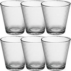 Foto van Set van 6x stuks water/sap glazen benit 250 ml van glas - drinkglazen