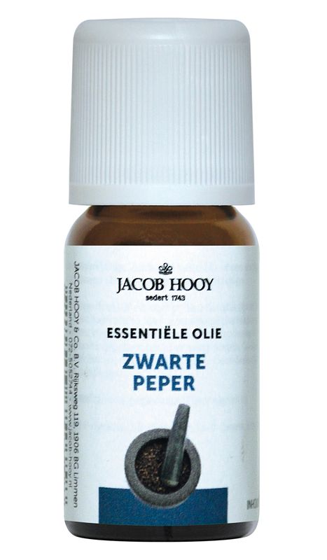 Foto van Jacob hooy essentiële olie zwarte peper