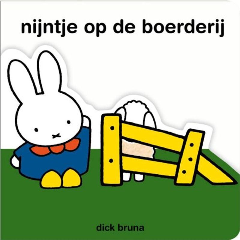 Foto van Nijntje op de boerderij