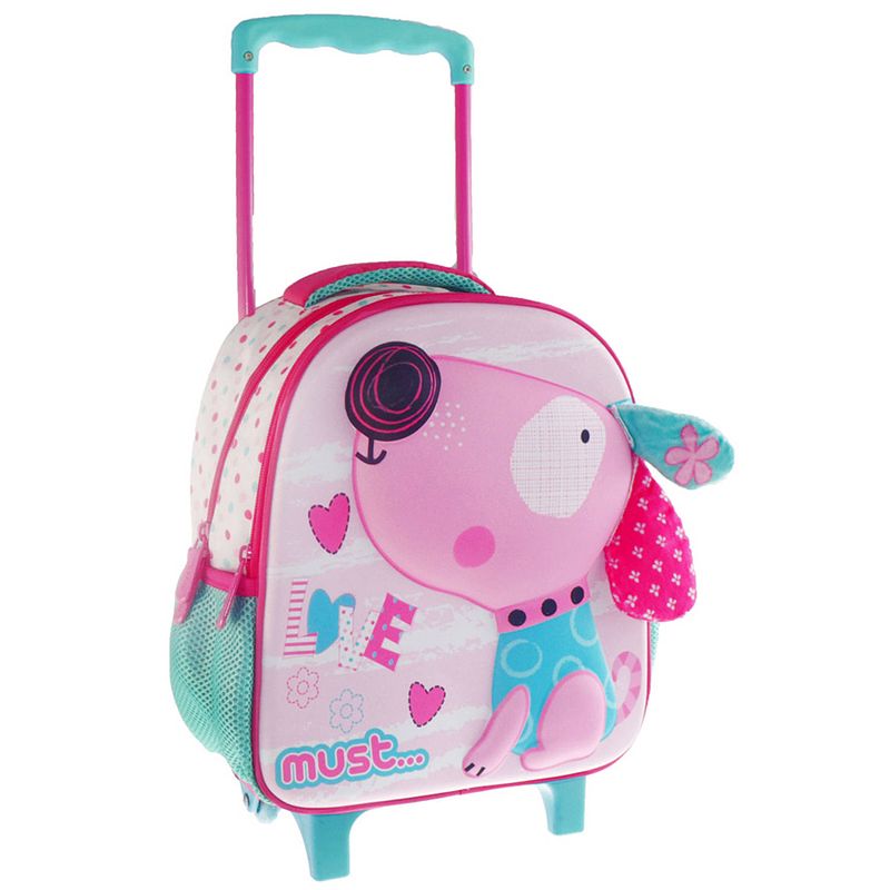 Foto van Must dog rugzak trolley - 31 x 27 x 10 cm - multi