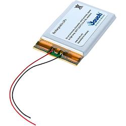 Foto van Jauch quartz lp603443ju speciale oplaadbare batterij prismatisch kabel lipo 3.7 v 900 mah