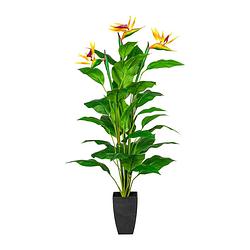 Foto van Kopu® kunstplant strelitzia nicolai 133 cm - paradijsvogel 3 bloemen