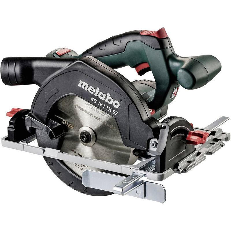 Foto van Metabo ks 18 ltx 57 accu-cirkelzaag zonder accu, incl. accessoires