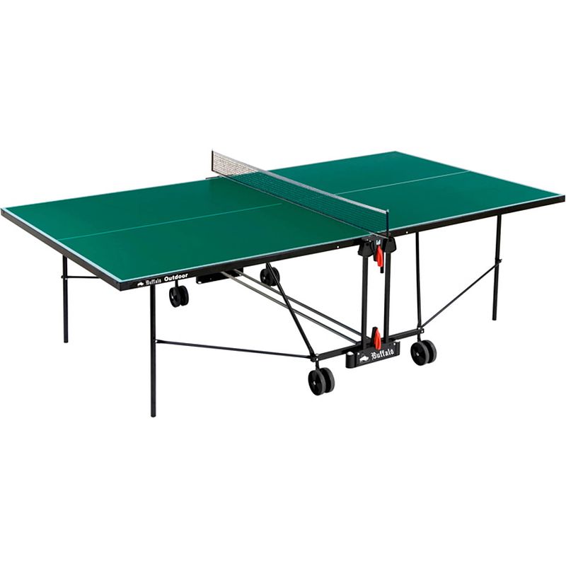 Foto van Buffalo basic outdoor tafeltennistafel groen