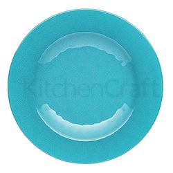 Foto van Kitchencraft - serveerbord - blauw - 22cm - kitchencraft palmero