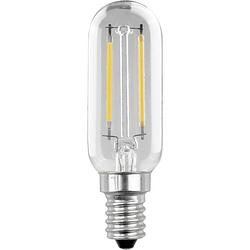 Foto van Müller-licht 401070 led-lamp energielabel f (a - g) e14 ballon 2.5 w = 25 w warmwit (ø x h) 25 mm x 82 mm 1 stuk(s)