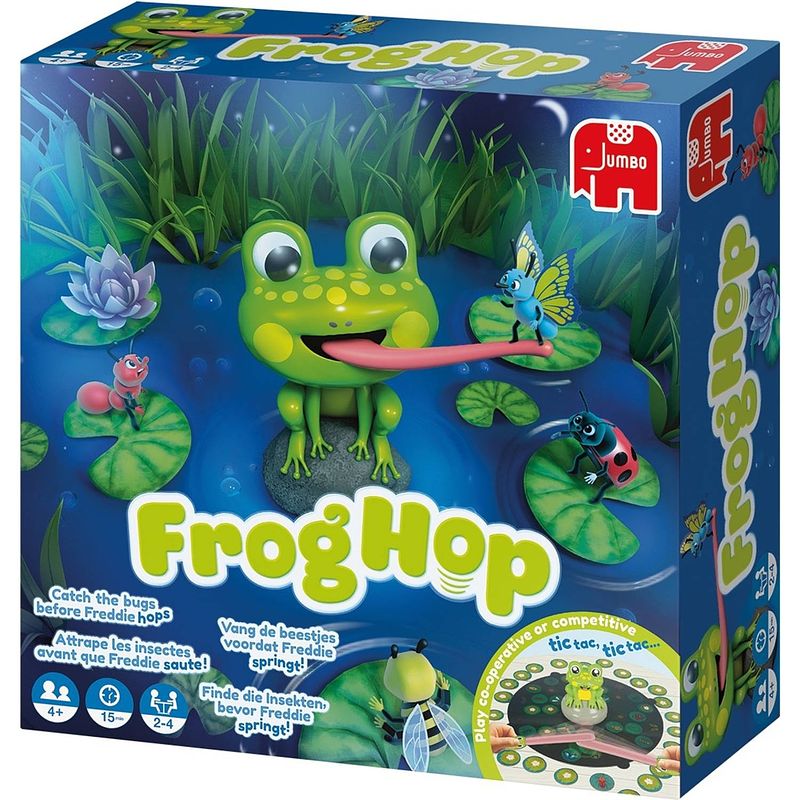 Foto van Jumbo bordspel frog hop - basisspel