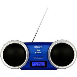 Foto van Camry cr 1139 b - bluetooth speaker - blauw - 2 speakers - lcd scherm