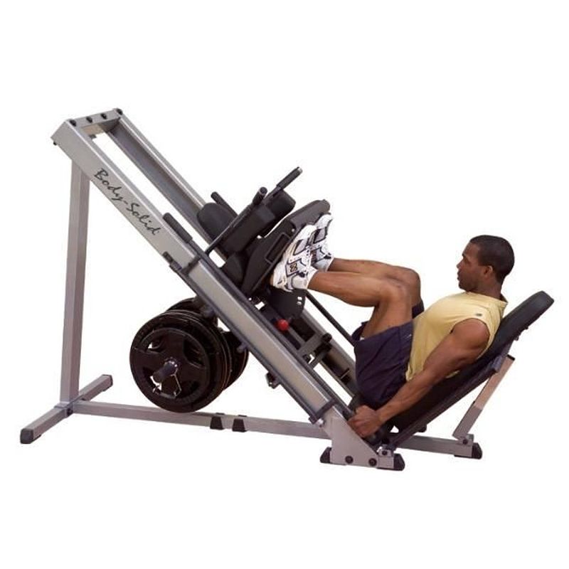 Foto van Beentrainer - body-solid glph1100 leg press & hack squat