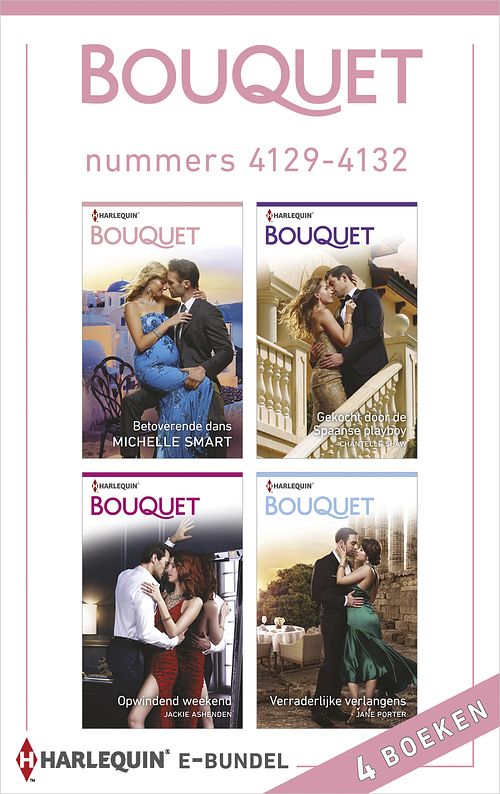 Foto van Bouquet e-bundel nummers 4129 - 4132 - chantelle shaw - ebook (9789402544367)