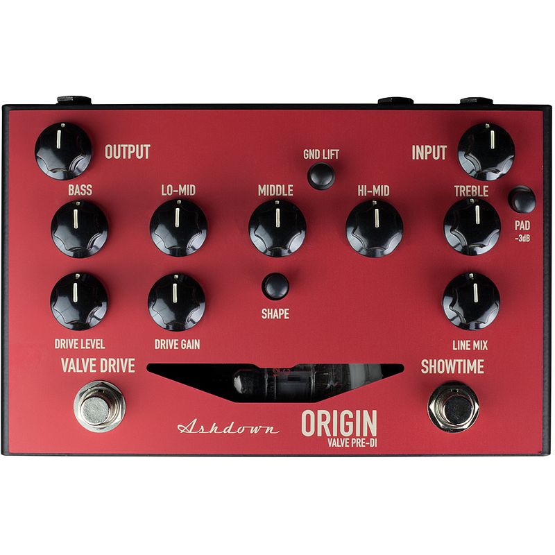 Foto van Ashdown origin valve pre-di pedal