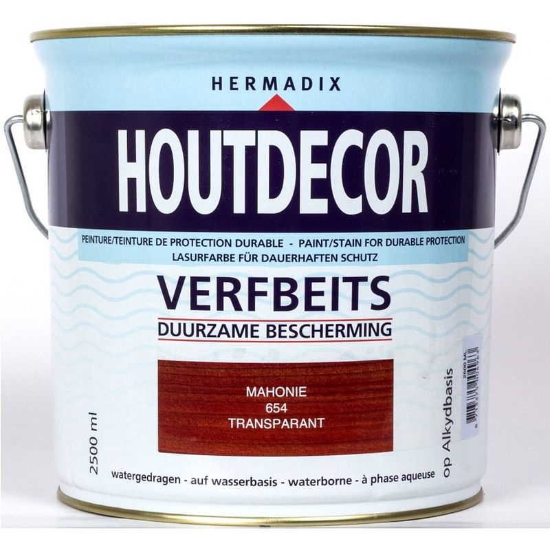 Foto van Hermadix - houtdecor 654 mahonie 2500 ml