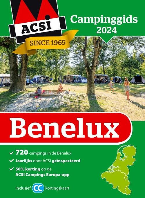 Foto van Acsi campinggids benelux 2024 - acsi - paperback (9789493182547)