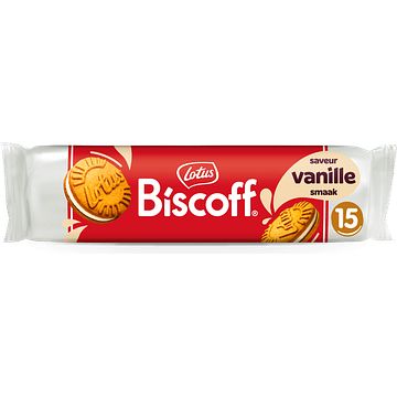 Foto van Lotus biscoff speculoos koek sandwich vanille 150g bij jumbo