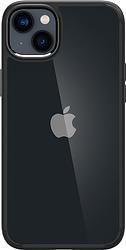 Foto van Spigen ultra hybrid apple iphone 14 back cover transparant/zwart