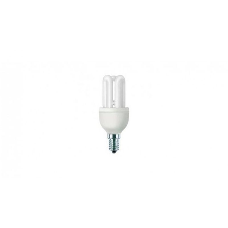 Foto van Philips genie spaarlamp stick 8 w e14 warm wit