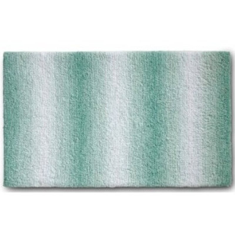 Foto van Kela - badmat, 100 x 60 cm, polyester, jade groen - kela ombre