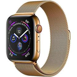 Foto van Basey apple watch se 2022 (44mm) apple watch se 2022 (44mm)- goud