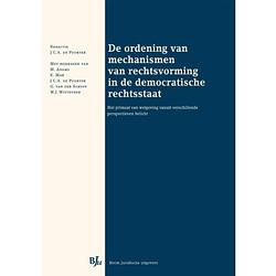 Foto van De ordening van mechanismen van rechtsvorming in