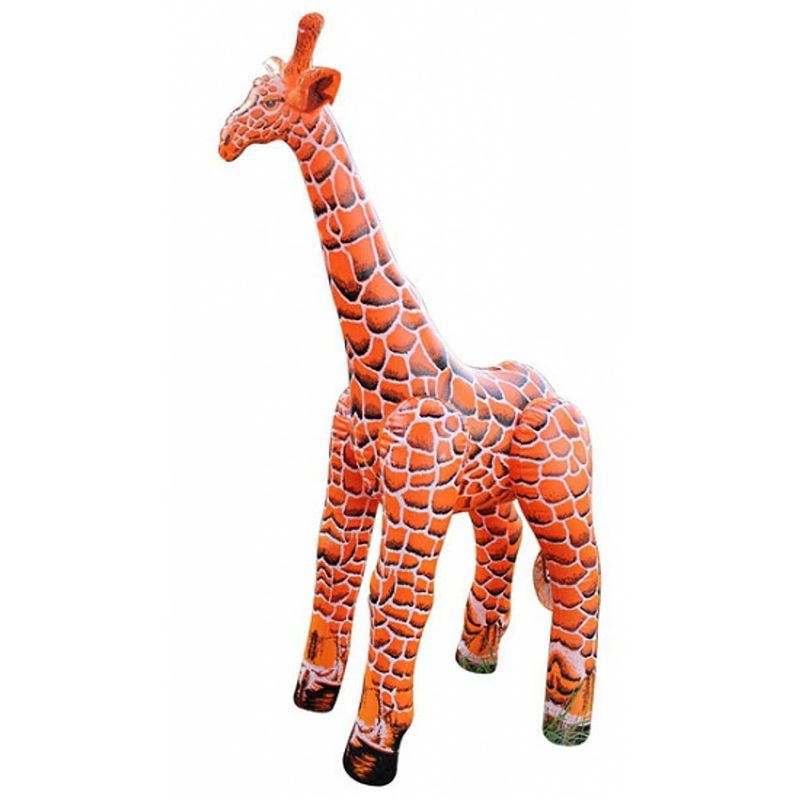 Foto van Opblaasbare giraffe 152 cm - opblaasspeelgoed