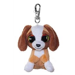 Foto van Lumo stars sleutelhanger lumo hond wuff bruin 8,5 cm