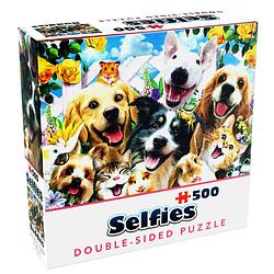 Foto van Cheatwell double-sided selfie puzzles - buddies (500)