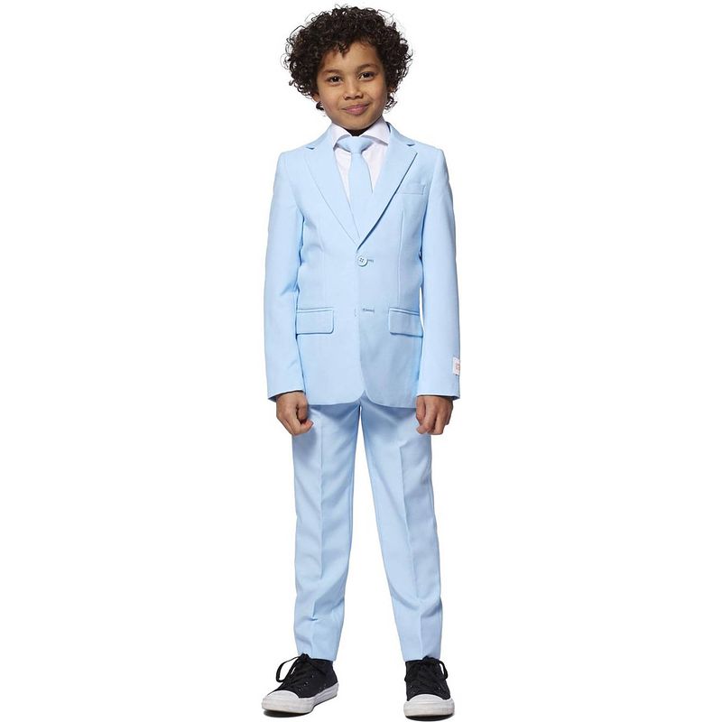 Foto van Opposuits verkleedpak cool blue jongens polyester